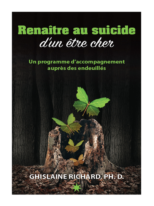 Title details for Renaître au suicide d'un être cher by Ghislaine Richard - Available